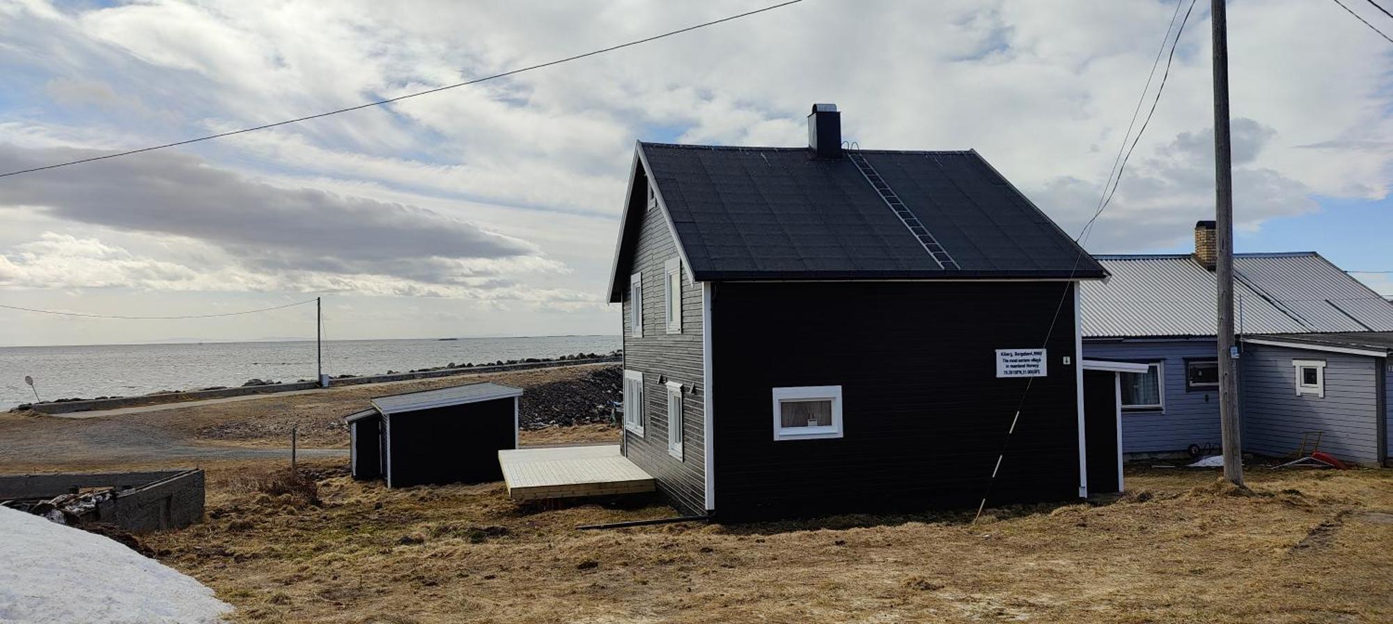 Barents Sea Window Apartment Ytre Kiberg ภายนอก รูปภาพ